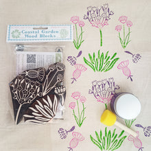 Load image into Gallery viewer, Coastal Garden Wood Blocks Set