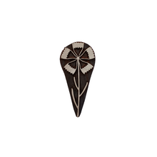 Load image into Gallery viewer, Dianthus flower stem wood block