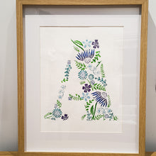 Load image into Gallery viewer, Echinacea flower (solid) wood block