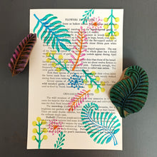 Load image into Gallery viewer, Folium vintage book page print (2 colour options)
