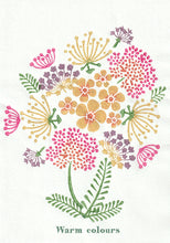 Load image into Gallery viewer, Pure Poetry botanical wood block print (3 colour options)
