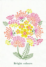 Load image into Gallery viewer, Pure Poetry botanical wood block print (3 colour options)