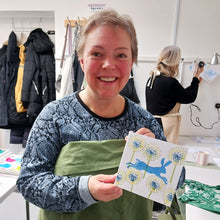Load image into Gallery viewer, Wood block printing for paper & card