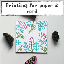Load image into Gallery viewer, Wood block printing for paper & card