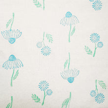 Load image into Gallery viewer, Floral tea towel wood block printing kit