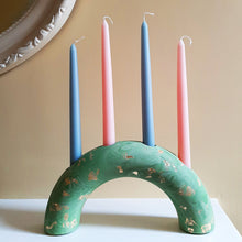 Load image into Gallery viewer, Arch candlestick (varied colours)