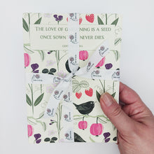 Load image into Gallery viewer, Gardening quote cards - pack of 8