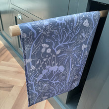 Load image into Gallery viewer, Sea Holly tea towel