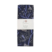 Load image into Gallery viewer, Sea Holly tea towel