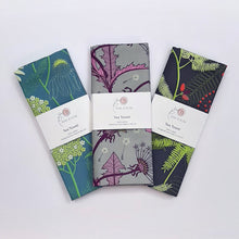 Load image into Gallery viewer, Echinacea tea towel