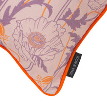 Load image into Gallery viewer, Poppy cushion - pink/ mauve