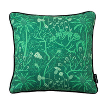Load image into Gallery viewer, Sea Holly cushion - sea green