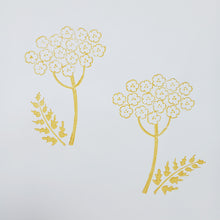 Load image into Gallery viewer, Achillea leaf wood block

