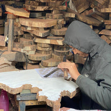 Load image into Gallery viewer, Leaf 1 wood block
