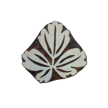 Load image into Gallery viewer, Columbine leaf wood block

