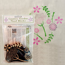 Load image into Gallery viewer, Country Garden Wood Blocks Set no. 1
