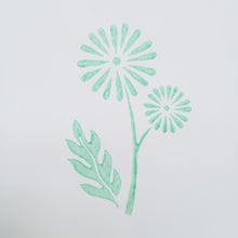 Load image into Gallery viewer, Daisy flower wood block
