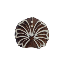 Load image into Gallery viewer, Gujarat flower wood block
