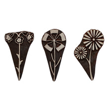 Load image into Gallery viewer, Medium flower wood block set (save 10%)
