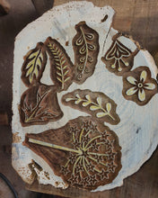 Load image into Gallery viewer, Allium flower wood block

