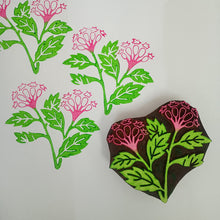 Load image into Gallery viewer, Patrinia flower wood block
