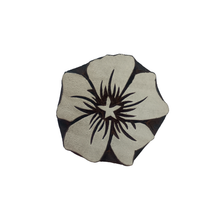 Load image into Gallery viewer, Sea mallow flower wood block
