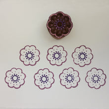 Load image into Gallery viewer, Botanical Wood Blocks Set - Mini flowers
