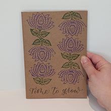 Load image into Gallery viewer, Wood block printing for stationery
