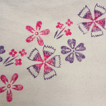 Load image into Gallery viewer, Floral zip bag wood block printing kit
