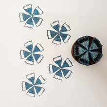 Load image into Gallery viewer, Dianthus flower wood block
