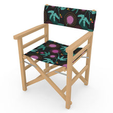 Load image into Gallery viewer, Mimosa Directors Chair - black/ pink/ teal
