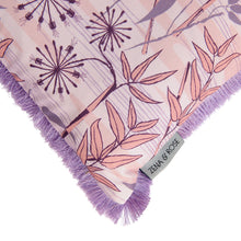 Load image into Gallery viewer, Bamboo Forest cushion - pink/ peach/ mauve
