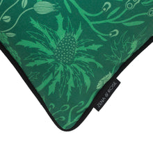 Load image into Gallery viewer, Sea Holly cushion - sea green
